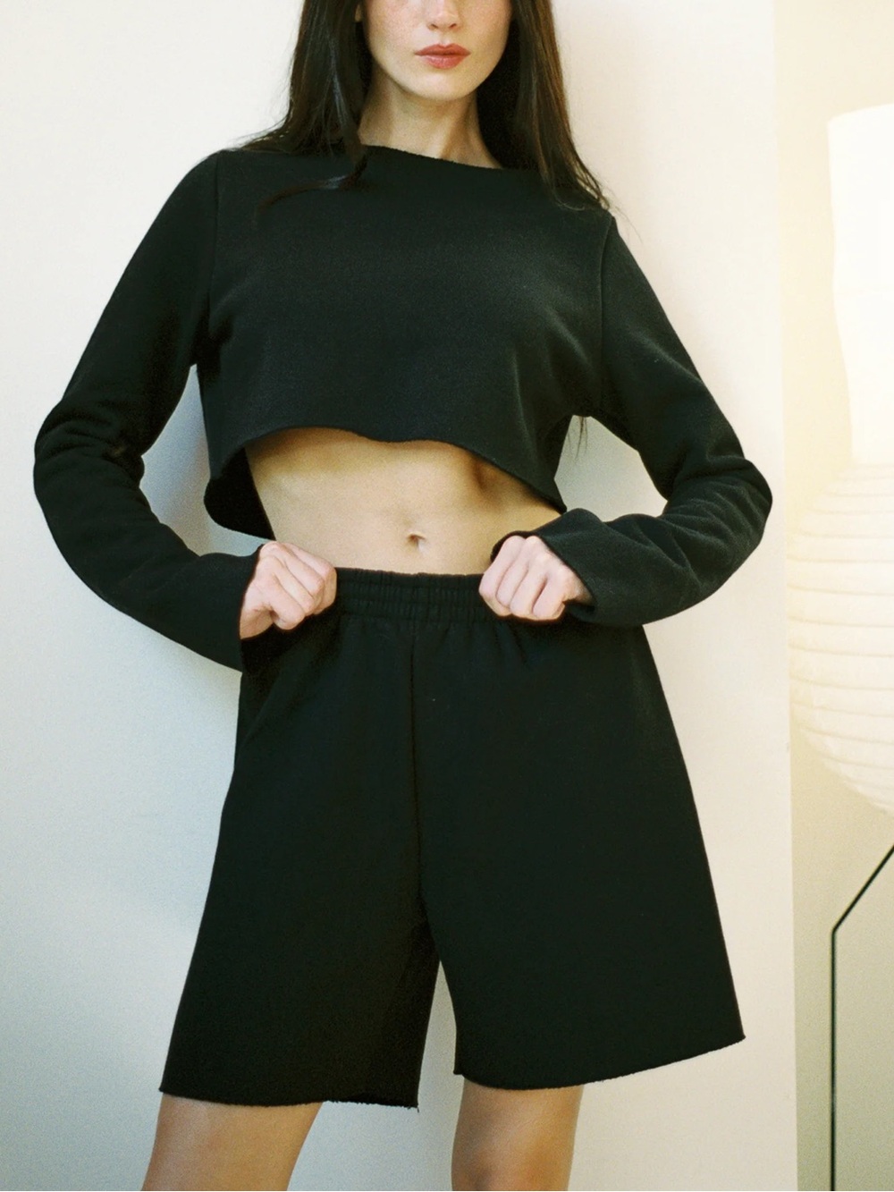 NWT Gil Rodriguez Joanna Crop Sweatshirt